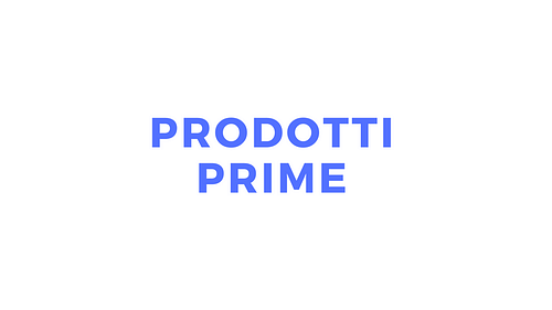 Prodotti Prime