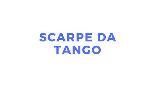 Scarpe da Tango
